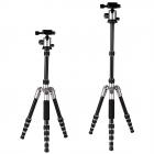 TM2235 Легкий алюминиевый DSLR штатив для камеры 50 дюймов 180-градусный шаровой головкой Быстрый выпуск