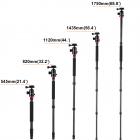 TC2834 Carbonio Treppiede Monopiede per Fotocamera DSLR