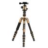 K&F Concept TM2235 (oro) DSLR Camera alluminio viaggio treppiede con testa a sfera in metallo