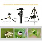K&F Concept TM2235 (oro) DSLR Camera alluminio viaggio treppiede con testa a sfera in metallo