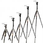 K&F Concept TM2534 DSLR Camera Tripod Monopod Kit misura Canon, Nikon
