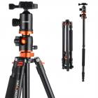 TM2534T (оранжевый) Алюминиевый штатив для фотоаппарата Monopod Kit 72 дюйма для цифровой зеркальной фотокамеры Canon Nikon