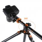 TM2534T (оранжевый) Алюминиевый штатив для фотоаппарата Monopod Kit 72 дюйма для цифровой зеркальной фотокамеры Canon Nikon