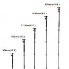 TM2534T (оранжевый) Алюминиевый штатив для фотоаппарата Monopod Kit 72 дюйма для цифровой зеркальной фотокамеры Canon Nikon