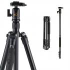 TM2524 Lightweight Travel Tripod Monopod for DSLR Camera Aluminum Ball Head