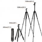 TM2524 Lightweight Travel Tripod Monopod for DSLR Camera Aluminum Ball Head