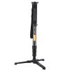 K&F Concept CMP3134 kolfibermonopod för DSLR-kameror, aluminium, 4 avdelningar