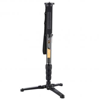 K&F Concept CMP3134 kolfibermonopod för DSLR-kameror, aluminium, 4 avdelningar