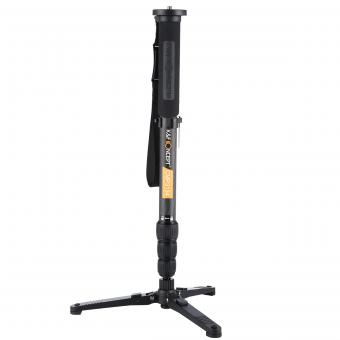 K&F Concept CMP3134 kolfibermonopod för DSLR-kameror, aluminium, 4 avdelningar