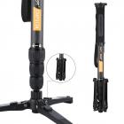 K&F Concept CMP3134 kolfibermonopod för DSLR-kameror, aluminium, 4 avdelningar