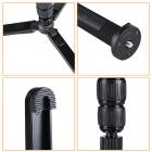 K&F Concept CMP3134 kolfibermonopod för DSLR-kameror, aluminium, 4 avdelningar