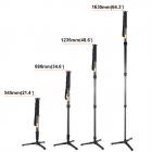 K&F Concept CMP3134 kolfibermonopod för DSLR-kameror, aluminium, 4 avdelningar
