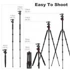 TM2515T Штатив для зеркальной фотокамеры, монопод, 60 дюймов, Canon, Nikon