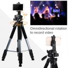 K&F Concept TM2624L 70inch treppiedi con 3-Way Pan Tilt testa grigio