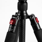 TC2535 Explorer-serien kolfiberstativ, 55,9 tum/142 cm, lastkapacitet 10 kg/22,05 lbs