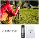 TC2335 (Orange) Carbon Tripod Lightweight Portable for Travel Photography