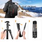 TC2335 (Orange) Carbon Tripod Lightweight Portable for Travel Photography