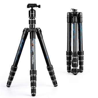 TC2335 Carbon Stativ Leichtes tragbares Gerät für die Reisefotografie