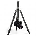 TC2634 (preto) portátil de fibra de carbono leve portátil para fotografia de viagem