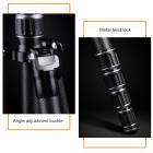 B210 Travel Tripod Light Carbon Fiber with 2 blocks Central Column / Metal Accessories / Case / 360 ° Ball Head / for Vlogging Travel for Canon Nikon Sony Olympus Camera