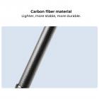 K&F Concept kulfiber kamerastativ 152 cm – Letvægts rejsetripod med 360° kuglehoved, aftagelig monopod, 8 kg belastning, til DSLR/SLR kamera