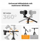 1.95m Aluminium Reisestativ Universal Mittelsäule mit Multi-Winkelverstellung gegenüber anderen Marken