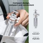 MS02 13,4''/34cm Telefonstativ Selfie Stick Desktop Stand Orange Grå