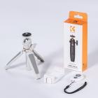 MS02 13,4''/34cm Telefonstativ Selfie Stick Desktop Stand Orange Grå