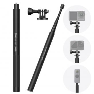 K&F Concept Przedłużka metalowa 153cm MS07, adapter 14, wyposażona w adapter GoPro, kompatybilna z GoPro, DJI Action, Insta360