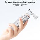 MS03 13''/33 cm telefonstativ Selfie Stick Desktop Stand (liten størrelse) for Gopro, Action og Insta Orange Grey