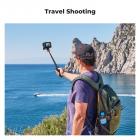 K&F Concept 32cm Action Camera Statief Selfie Stick Mini Tafelstatief voor GoPro, Insta en Action Camera – Zwart/Oranje MS03