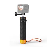 Gopro Bastone Selfie Galleggiante con Impugnatura Galleggiante, Sistema di Sgancio Rapido, Impugnatura in Silicone e Corda Anti-Perdita Arancione, per Gopro, Action, Insta, Interfaccia Inferiore 1/4 per la Maggior Parte delle Altre Action Camera