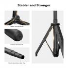 23,6''/60 cm 3-i-1 selfiestang bordstativ med kuglehoved + mobiltelefonholder + GoPro-adapter + Bluetooth-fjernbetjening MS11