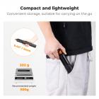 K&F Concept Invisible Selfie Stick, forlænget lang stang (120 cm/47.2in) til Insta360 Sportskamera GoPro DJI Action, 1/4" forlænget monopod med GoPro-adapter.