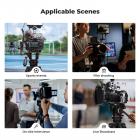 75.2"/1.91m Videostatief met 360° Vloeistofkop, Camerastatief voor DSLR, Camcorders, Camera's 17.6lbs/8kg Belastbaar, VA3+BV10 (Model wordt willekeurig geleverd (oud of nieuw))