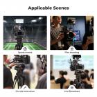 75.2"/1.91m Camerastatief, Videostatief met 360° Vloeistofkop, Vloeistofkopstatief voor DSLR, Camcorders, Camera's 22lbs/10kg Laadvermogen VA3+BV20