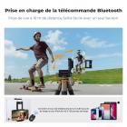 75"/190cm Trépied Appareil Photo en Aluminium, Trépied Caméra de Voyage Portable Compact et Léger avec Tête Supportant 4kg, Prise de Vue Bluetooth 10m