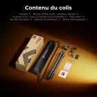 172 cm (67,72") Trépied Photo Voyage en Aluminium – Rotule Ball Arca-Swiss – Ultra-Léger 1,18 kg (Max 10 kg) – Compact pour DSLR, Hybride, Smartphone et Longue-vue
