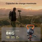 180 cm (70,86") Trépied Photo en Aluminium – Rotule Ball Arca-Swiss (Charge 8 kg) – Compact et Léger pour DSLR, Hybride et iPhone