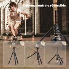 180 cm (70,86") Trépied Photo en Aluminium – Rotule Ball Arca-Swiss (Charge 8 kg) – Compact et Léger pour DSLR, Hybride et iPhone
