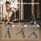 71" aluminium kompakt kamerastativ, bærbart rejsestativ kompatibelt med iPhone, kapacitet 17,6 lbs Arca Swiss kuglehoved til DSLR spejlløs kamera O234A3+BH-36 K&F CONCEPT