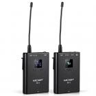 M9 langaton mikrofoni metallikuori tukee järjestelmäkameroita, digitaalikameroita, vastaanottimia, iPhone 14 pro Android, kannettavat tietokoneet, DV