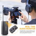 WM10 draadloze microfoon één met twee metalen omhulsel kan lavalier-microfoon bewaken