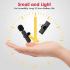 EP033 Mini Plug Play -mikrofoni langaton Lavalier-mikrofoni iPhonelle ja iPadille