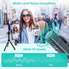 A10 langaton Lavalier-mikrofoni Lapel Mic System Plug&&Play Vloggerille - iPhone + Type-C -sovitin