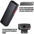 E300 2,4 GHz trådløs Lavalier -mikrofon med ladeetui Plug & Play for streaming - belysning