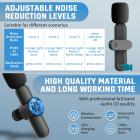 K3 One Drag Two Microfone de lapela sem fio para iPhone iPad, redução de ruído 2.4G, microfone de lapela sem fio Plug and Play para YouTube Entrevista com TikTok Gravação de vídeo ao vivo - Redução de ruído de nível 3, sincronização automática