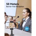 AP004 trådløs Lavalier-mikrofon for Android - USB C Mini trådløs Lavalier-mikrofon for opptak, YouTube-videoer, livestreaming, vlogging (ingen app eller Bluetooth kreves)