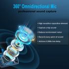 Langaton K60-mikrofoni iPhone iPadille, iPhone 14 pro -videotallennus, TikTok Facebook Live Steam, Youtuberit, vloggaajat, haastattelu, Clip-on Plug and Play