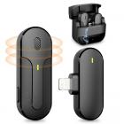 M8 Pro draadloze lavaliermicrofoon Leereel plug-play mini-reversmicrofoon met 700mAh oplaadetui